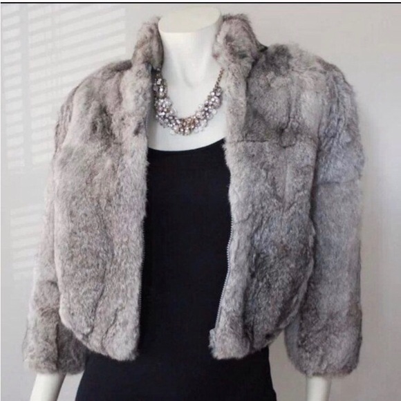 Princess Caravelle Vintage Rabbit Fur Coat - Picture 1 of 6